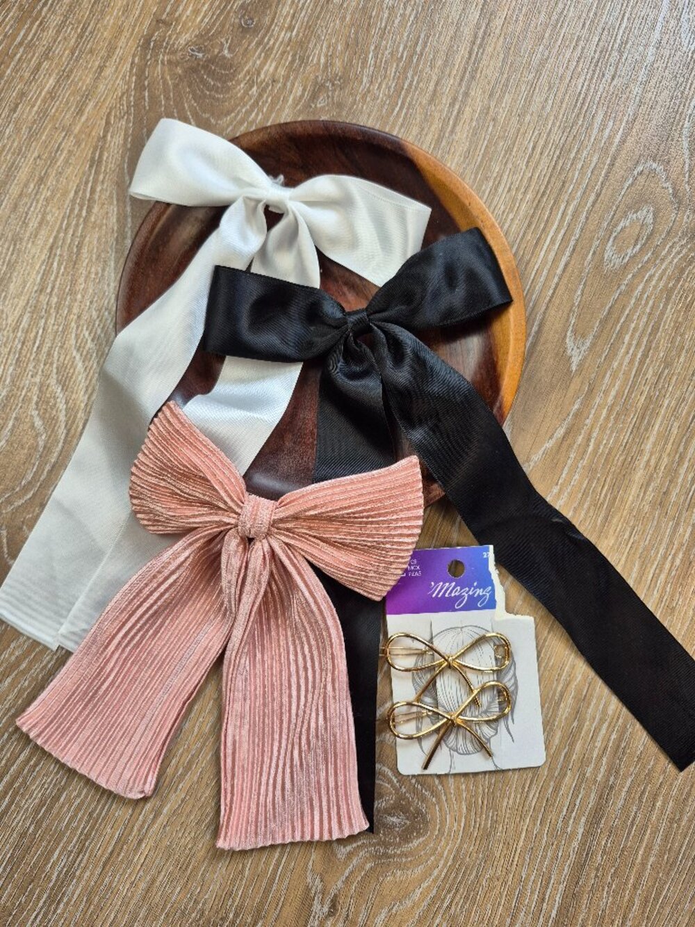 5/$25 Hair Bows clips Barrettes Accessories Girly Barbie Preppy Cottagecore